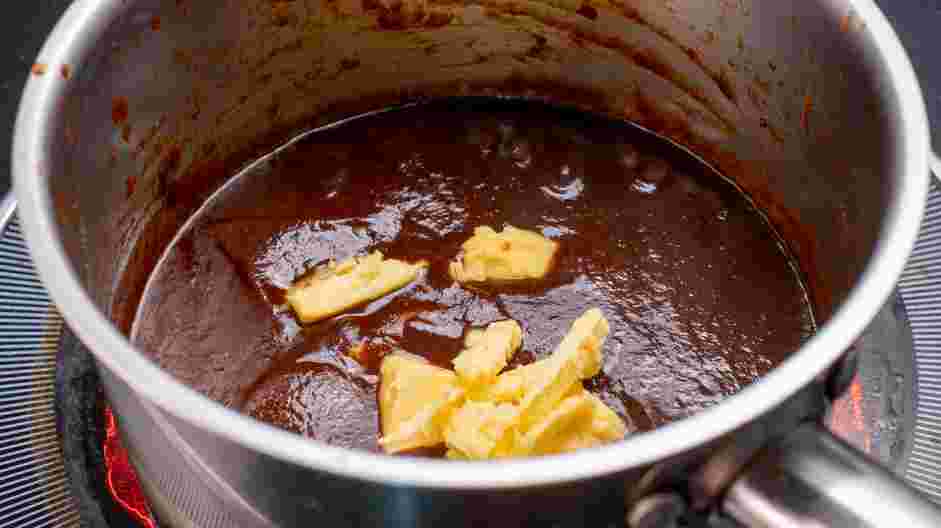 Keto BBQ Sauce Recipe: Whisk in the butter until stir until the butter is fully incorporated.