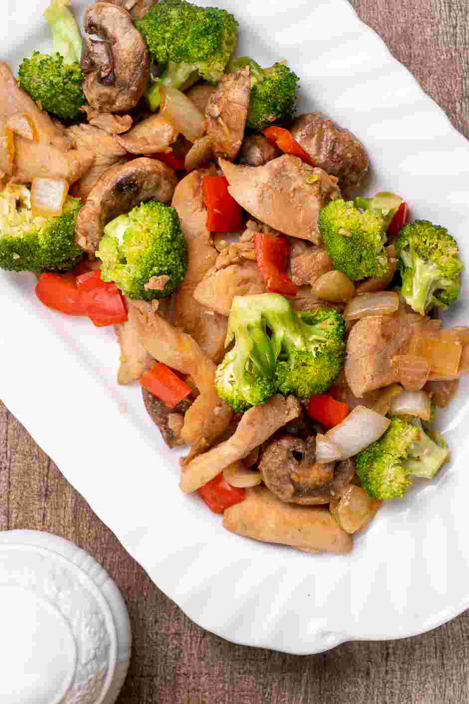 Keto Stir Fry Recipe: Serve immediately.