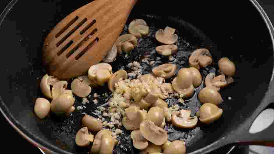 Keto Pork Chops Recipe: Add the garlic and cook until fragrant, about 1 minute.