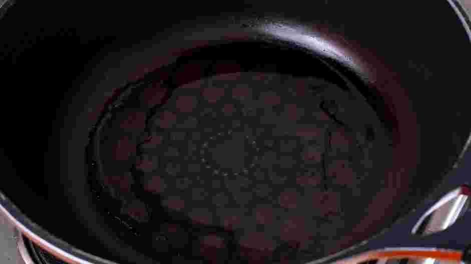Greek Chicken Recipe: In a small sauté pan over medium heat, heat the olive oil.