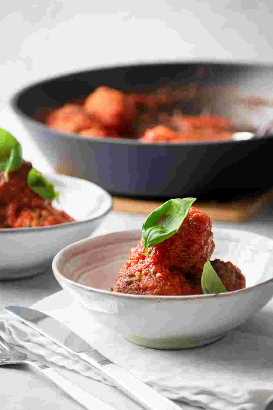 Meatball Marinara Recipe: Garnish with freshly grated Parmesan or basil.