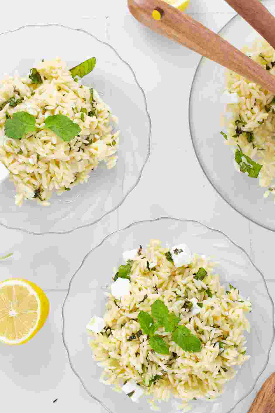 Lemon Orzo Recipe: Serve with