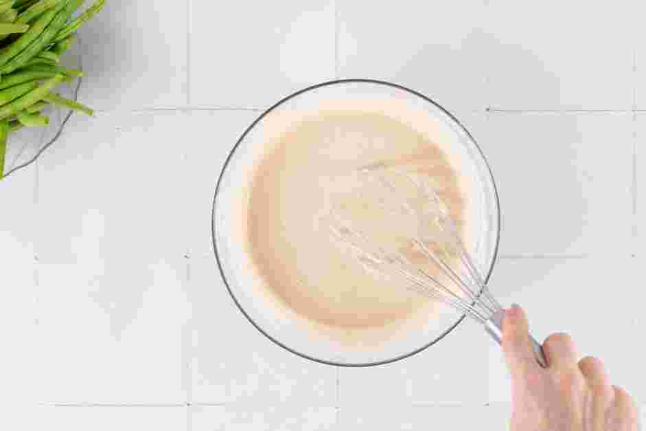 Fried Green Beans Recipe:
Whisk in the cold beer.