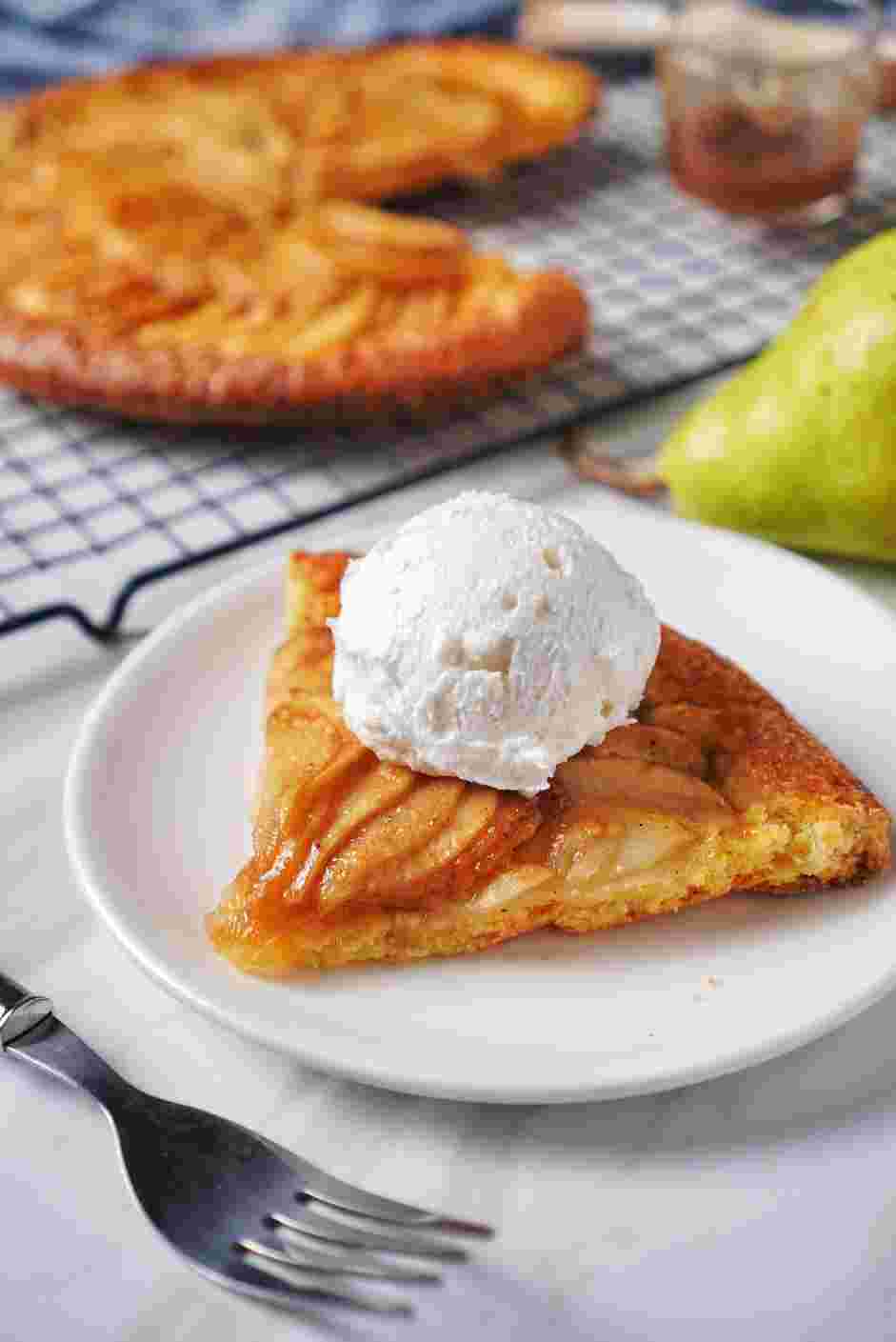 Pear Galette Recipe: Serve immediately.