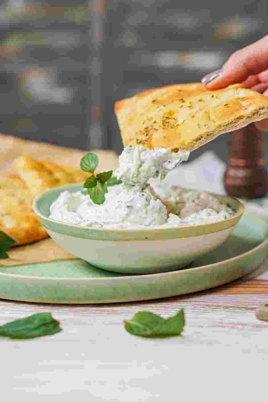 Cucumber Dip Recipe: Serve chilled as a dip with pita bread, crackers and sliced vegetables.