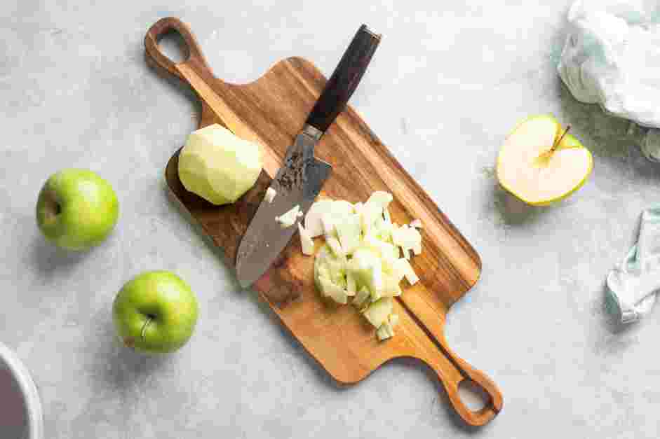 Mini Apple Pies Recipe: While the crust is chilling, prepare the filling.