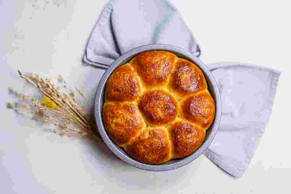 Butter Roll Recipe: Bake for 20-25 minutes or until the top is golden brown and an instant-read thermometer inserted into the center of the rolls reads at least 190&deg;F.