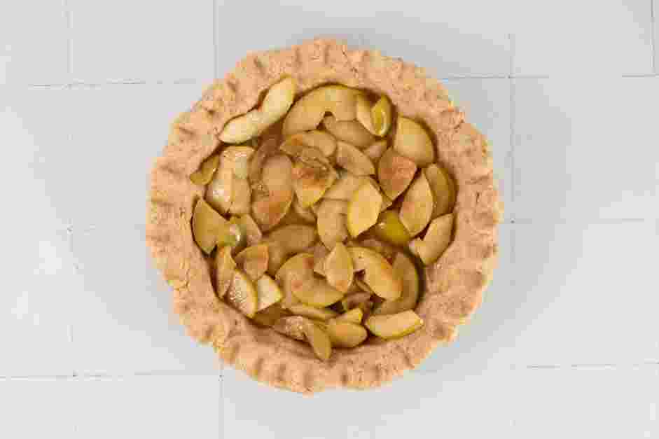 Apple Crumble Pie Recipe: 
Preheat the oven to 350&deg;F.