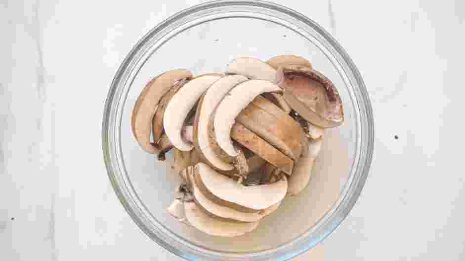 Mushroom Tacos Recipe: Slice the mushrooms into ¼-⅓ inch slices.