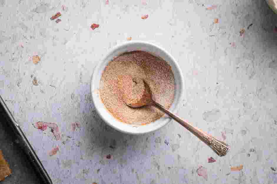 Cinnamon Graham Crackers Recipe:
Make the cinnamon-sugar topping.