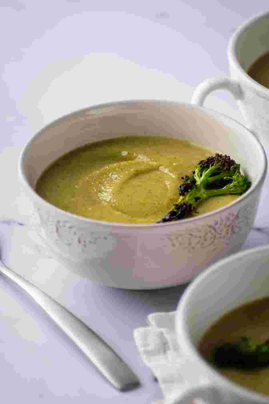 Instant Pot Broccoli Cheddar Soup Recipe: Serve immediately.