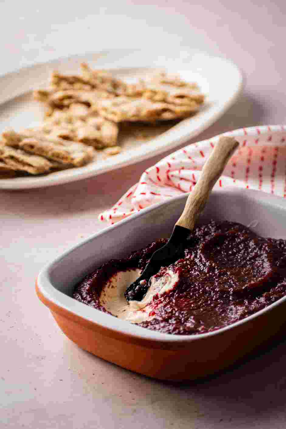 Cranberry Jalapeno Dip Recipe: Serve with crackers and enjoy!