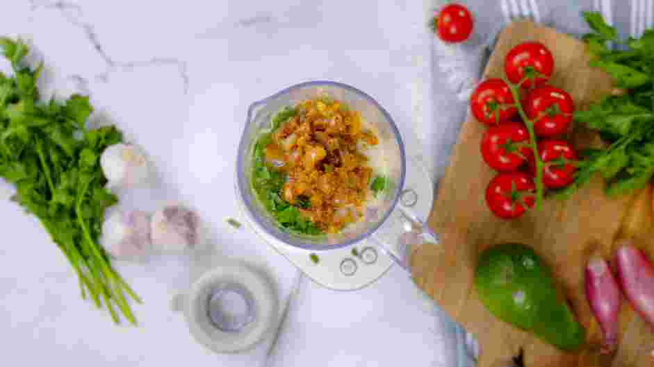 Keto Enchiladas Recipe:
Make the sauce.
