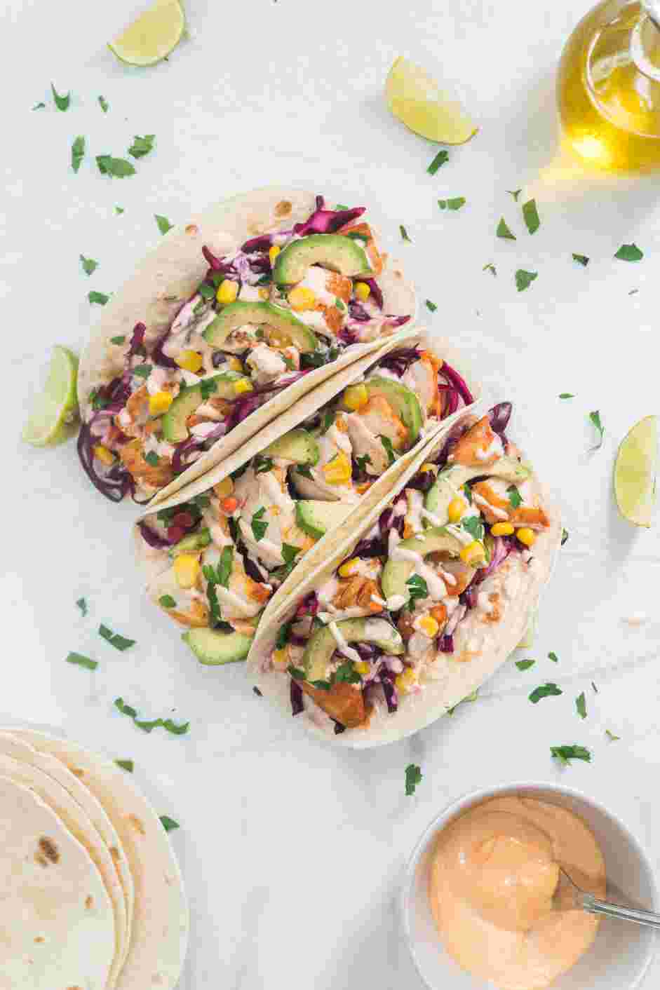 Cod Fish Tacos Recipe: Serve immediately.