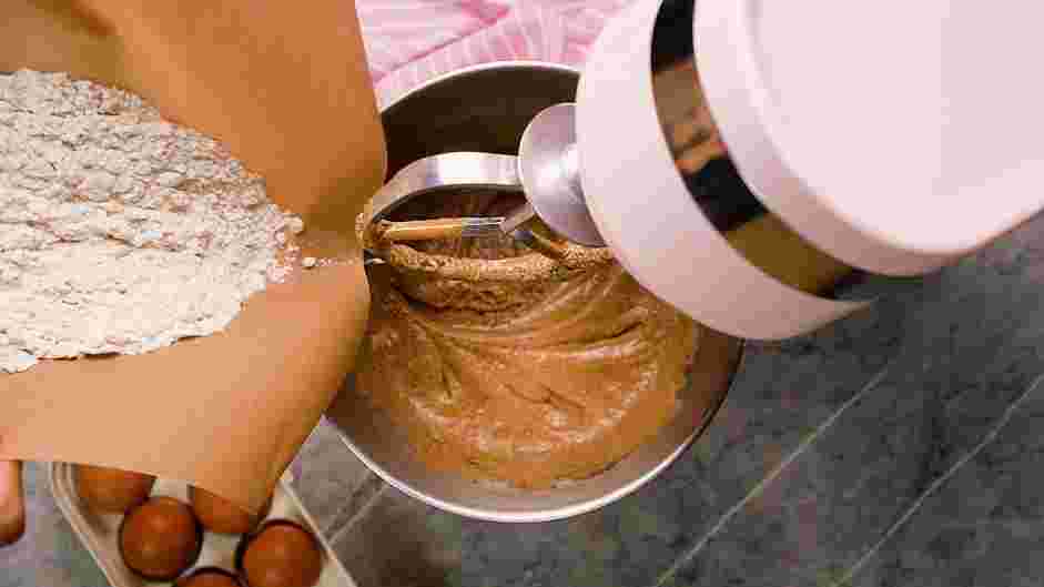 Chocolate Chip Blondies Recipe:
Turn off the mixer.