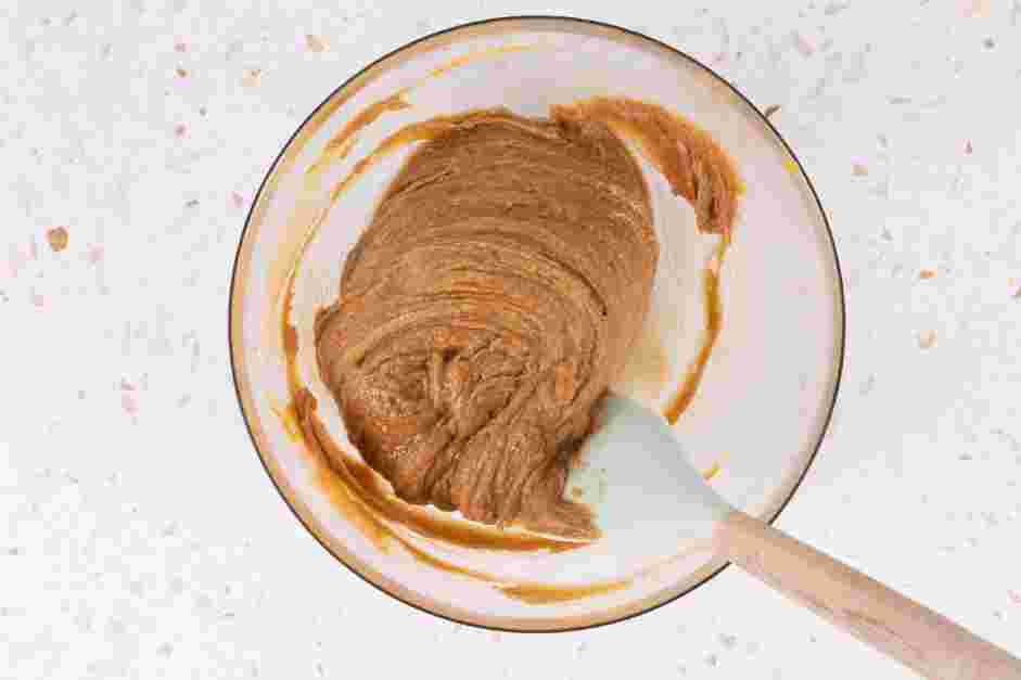 Gluten Free Peanut Butter Cookies Recipe:
Add the peanut butter and whisk until smooth.