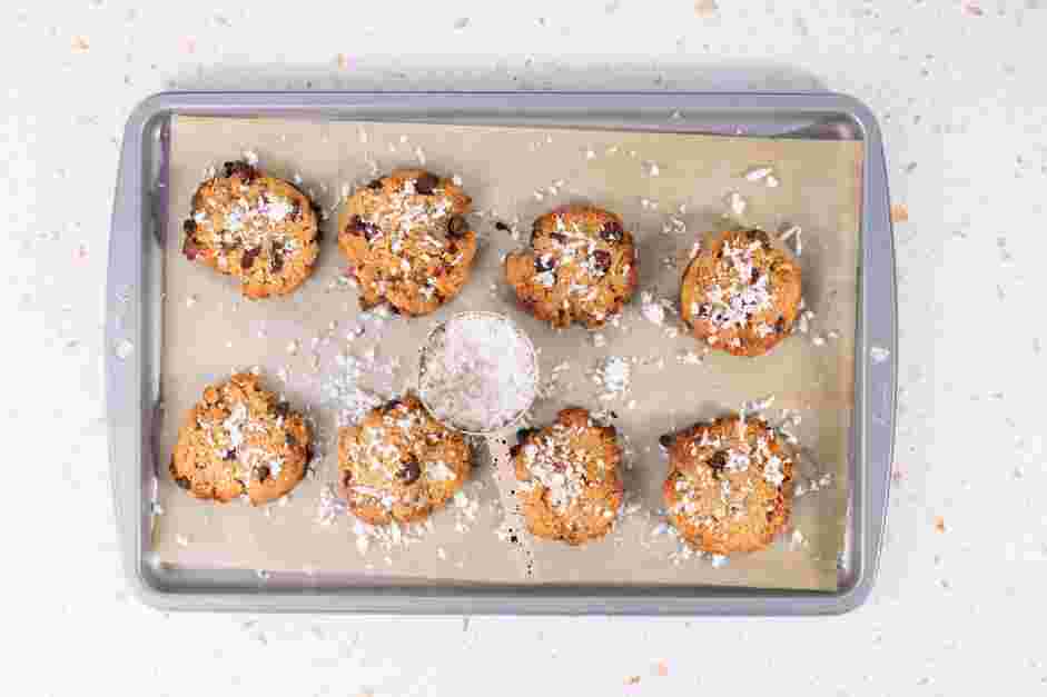 Almond Joy Cookies Recipe:
Bake the cookies, rotating the trays halfway through, for about 12-15 minutes or until the edges are set.