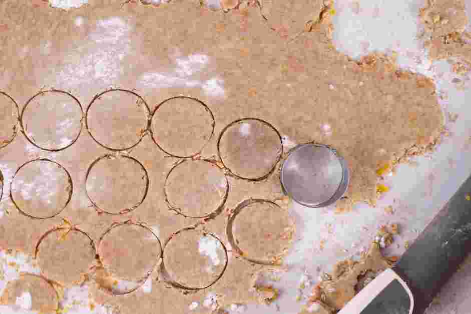 Lemon Shortbread Cookies Recipe:
Cut out 2-inch cookies, dipping your cookie cutter into confectioners’ sugar before each one to allow for easy transfer to the pan.