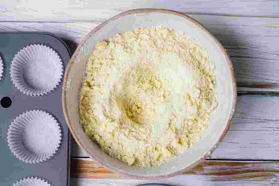 Yellow Cupcake Recipe: Add the remaining ½ cup of buttermilk and mix on low speed until combined.