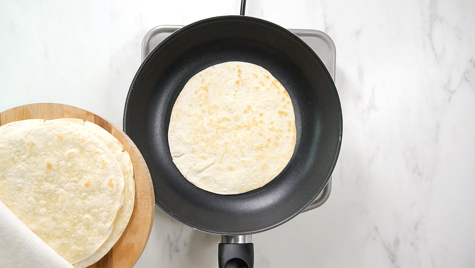 Butternut Squash Tacos Recipe: Warm the tortillas on a griddle pan and keep warm by wrapping them in aluminum foil, kitchen towel or tortilla warmer.