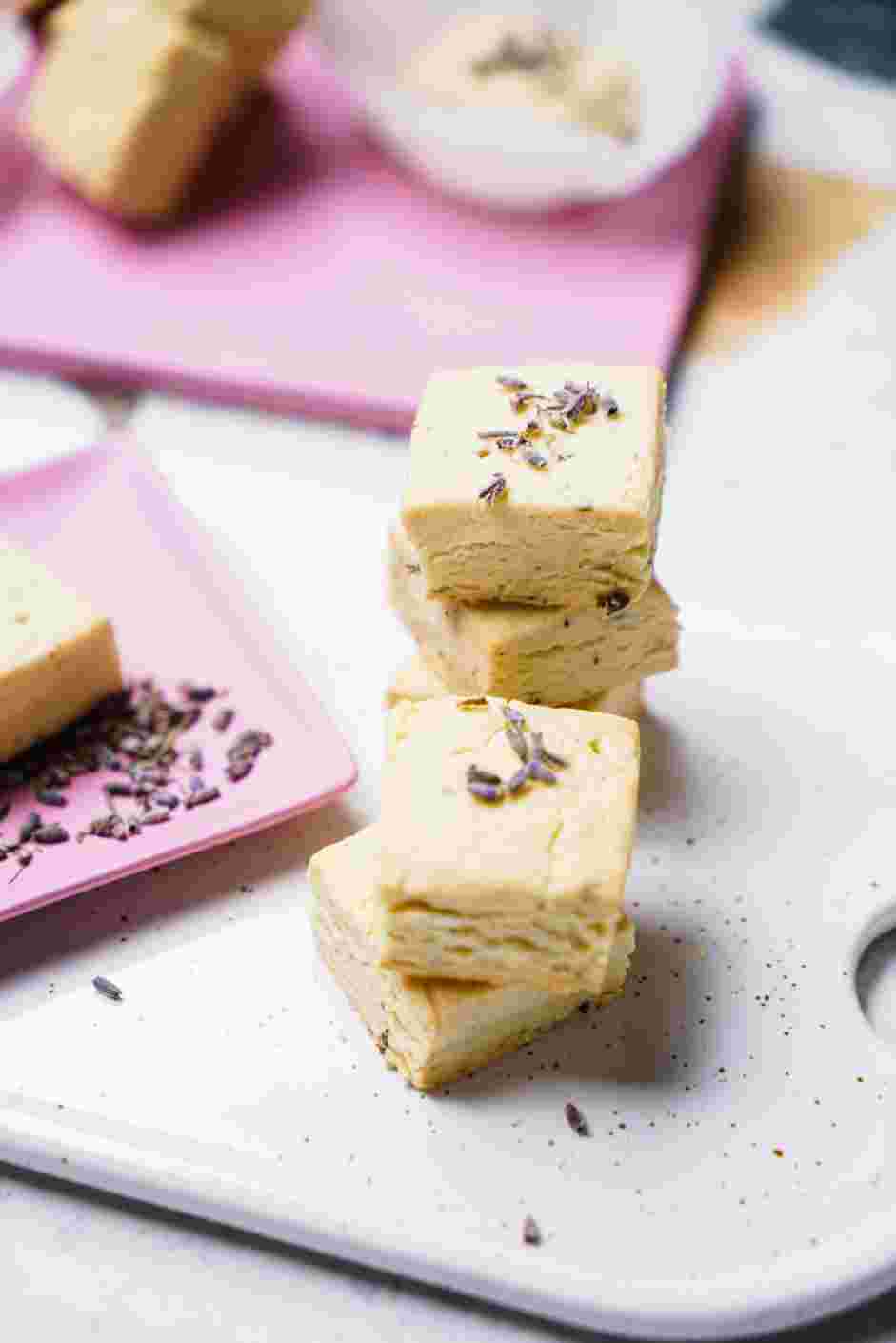 Lavender Shortbread Recipe: Serve right away or store them in an airtight container.