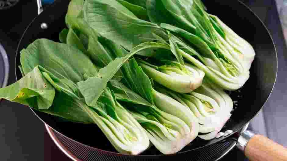 Bok Choy Stir Fry Recipe: Stir in the drained bok choy.