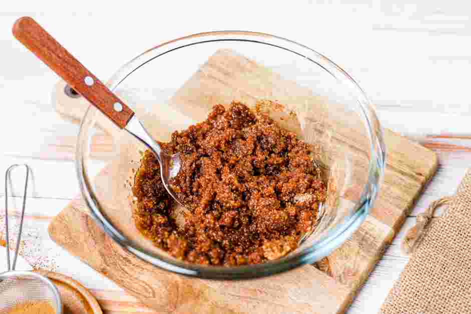 Gluten Free Cinnamon Rolls Recipe:
Stir in the melted butter until evenly combined.