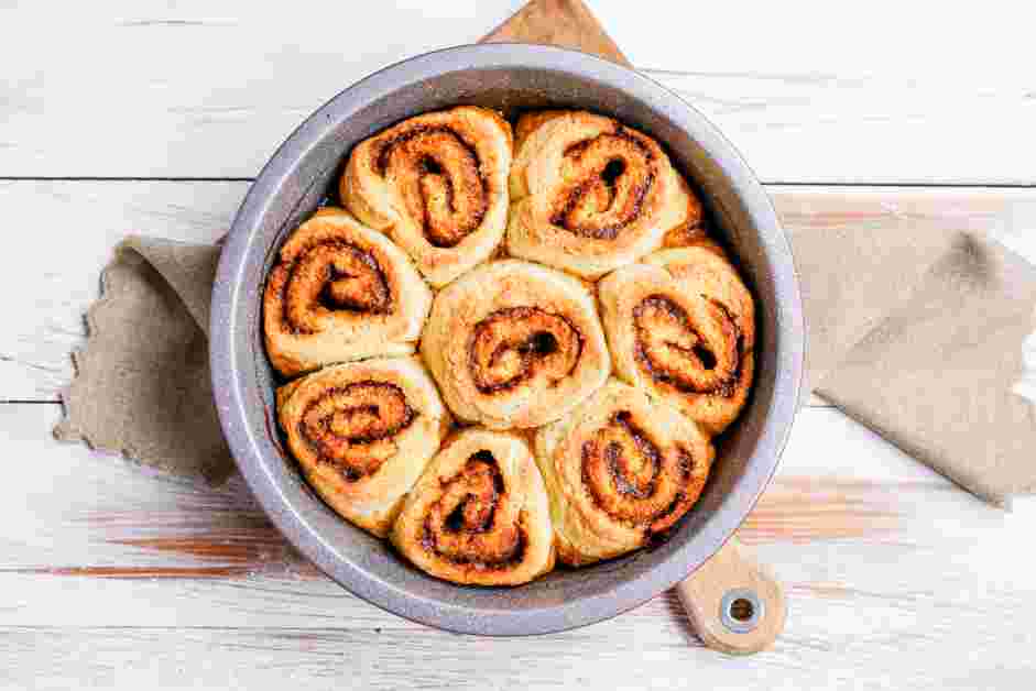 Gluten Free Cinnamon Rolls Recipe: 
Preheat oven to 350&deg;F.