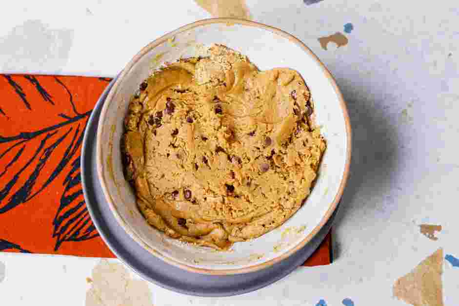 Toffee Chocolate Chip Cookies Recipe:
Use a rubber spatula to fold in the toffee pieces and chocolate wafers.