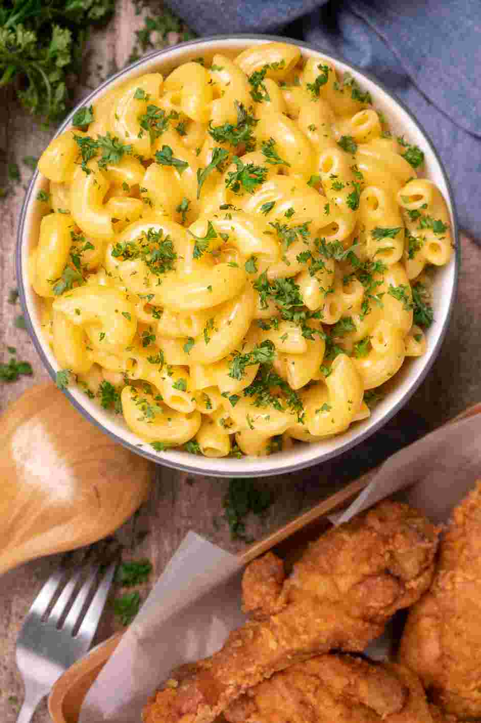 One Pot Mac and Cheese Recipe: 
Serve hot.