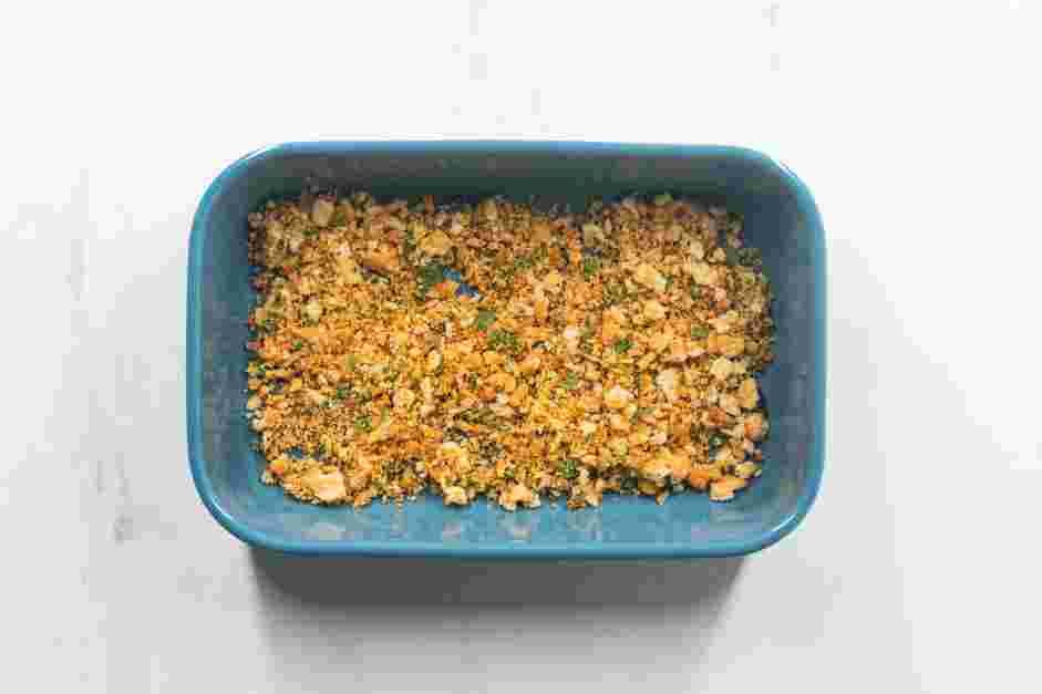 Baked Haddock Recipe:
Lightly coat a small baking dish with avocado or olive oil.