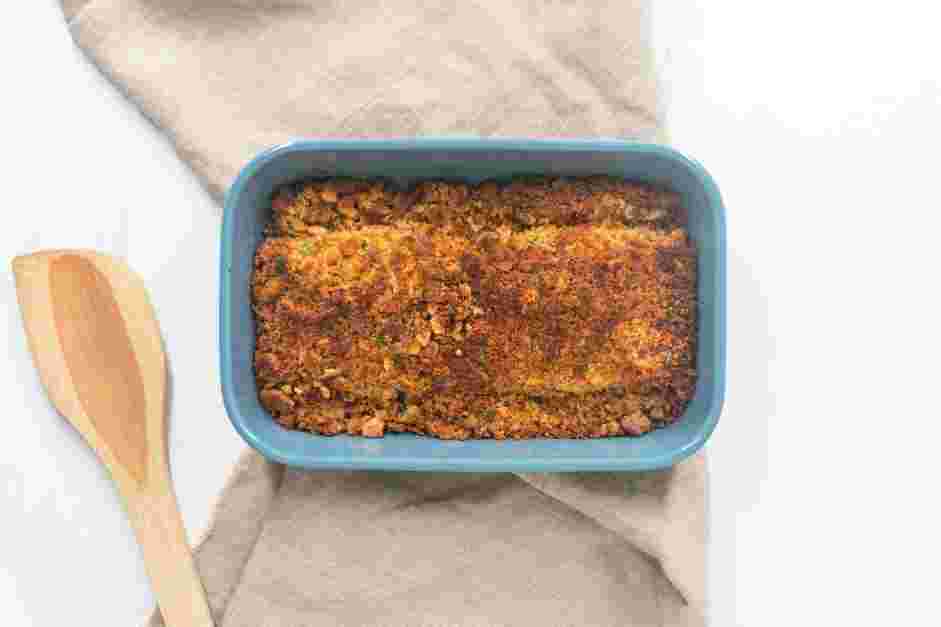 Baked Haddock Recipe: Transfer the baking dish into the oven and bake for 20-25 minutes, or until the fish is cooked through and is easily flaked with a fork.