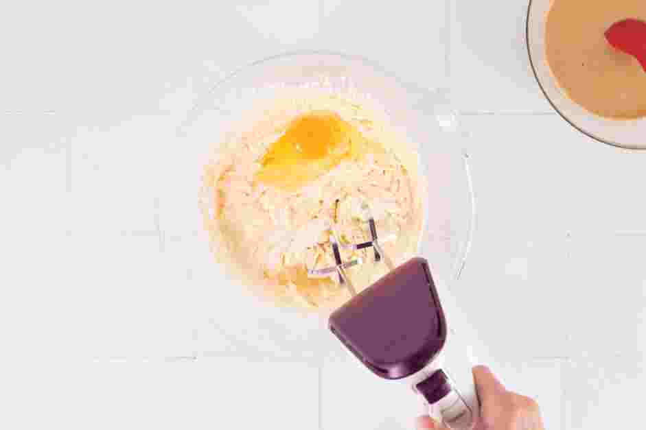 Chocolate Pound Cake Recipe:
Beat in the eggs one at a time, mixing until combined, scraping the sides of the bowl as necessary.