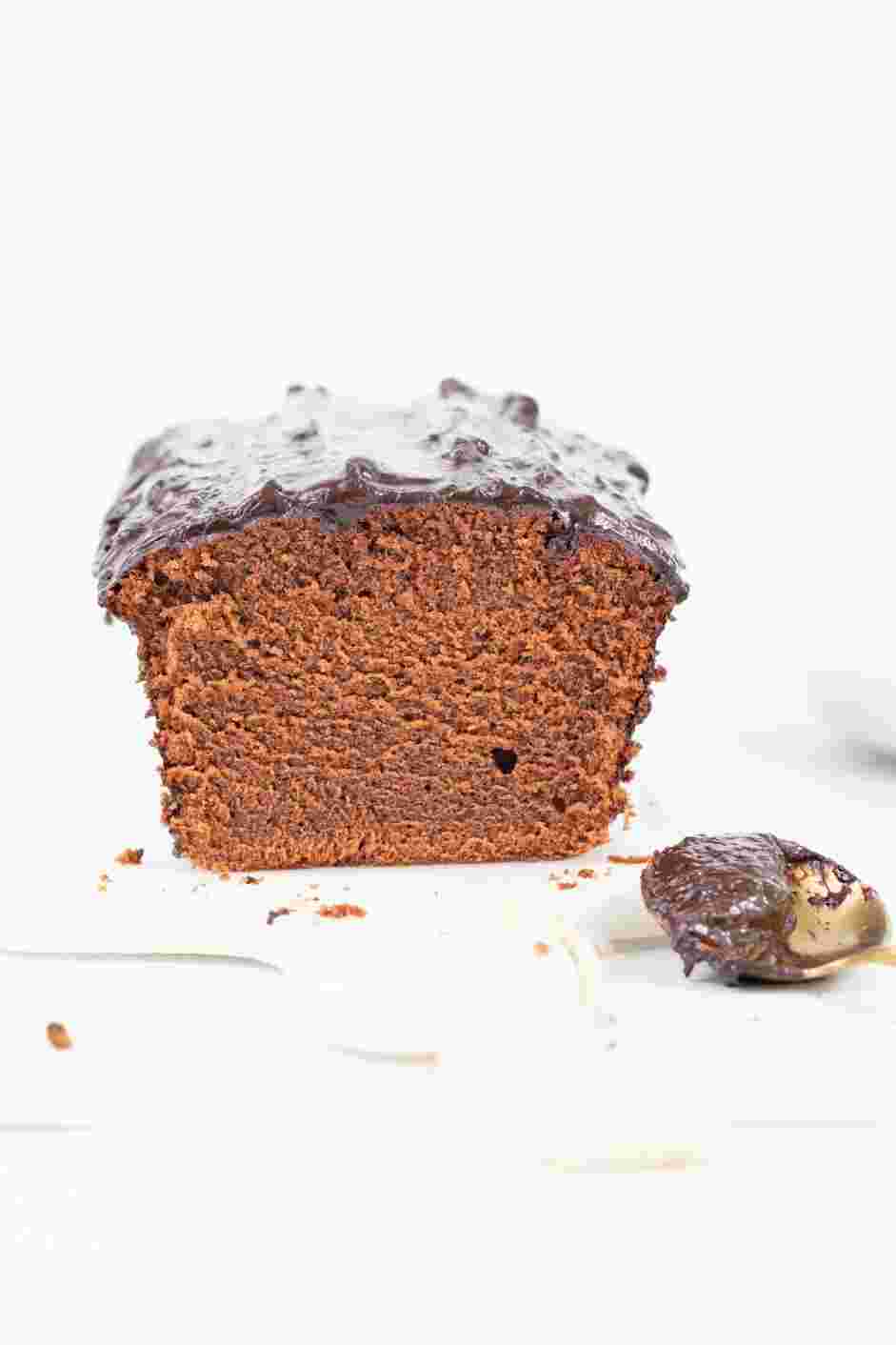 Chocolate Pound Cake Recipe: Slice and serve.