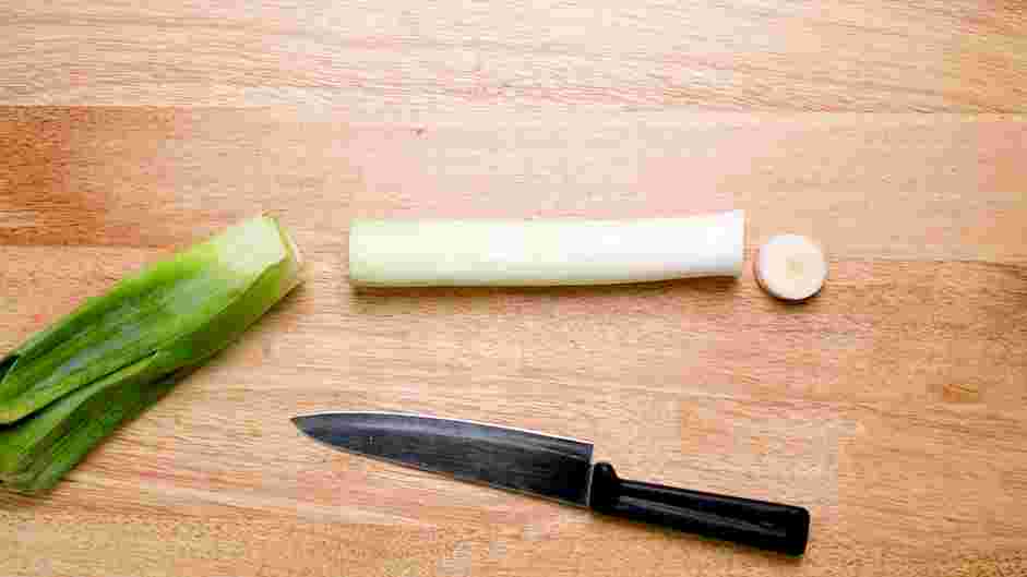 Roasted Leeks Recipe: Preheat the oven to 400°F.