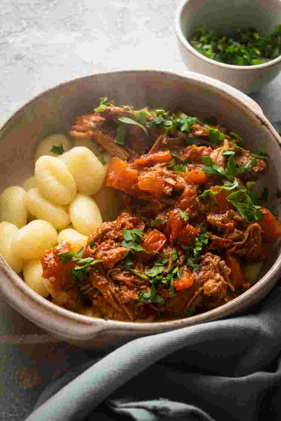 Instant Pot Short Ribs Recipe: Serve over polenta, mashed potatoes or stir in gnocchi or pasta.