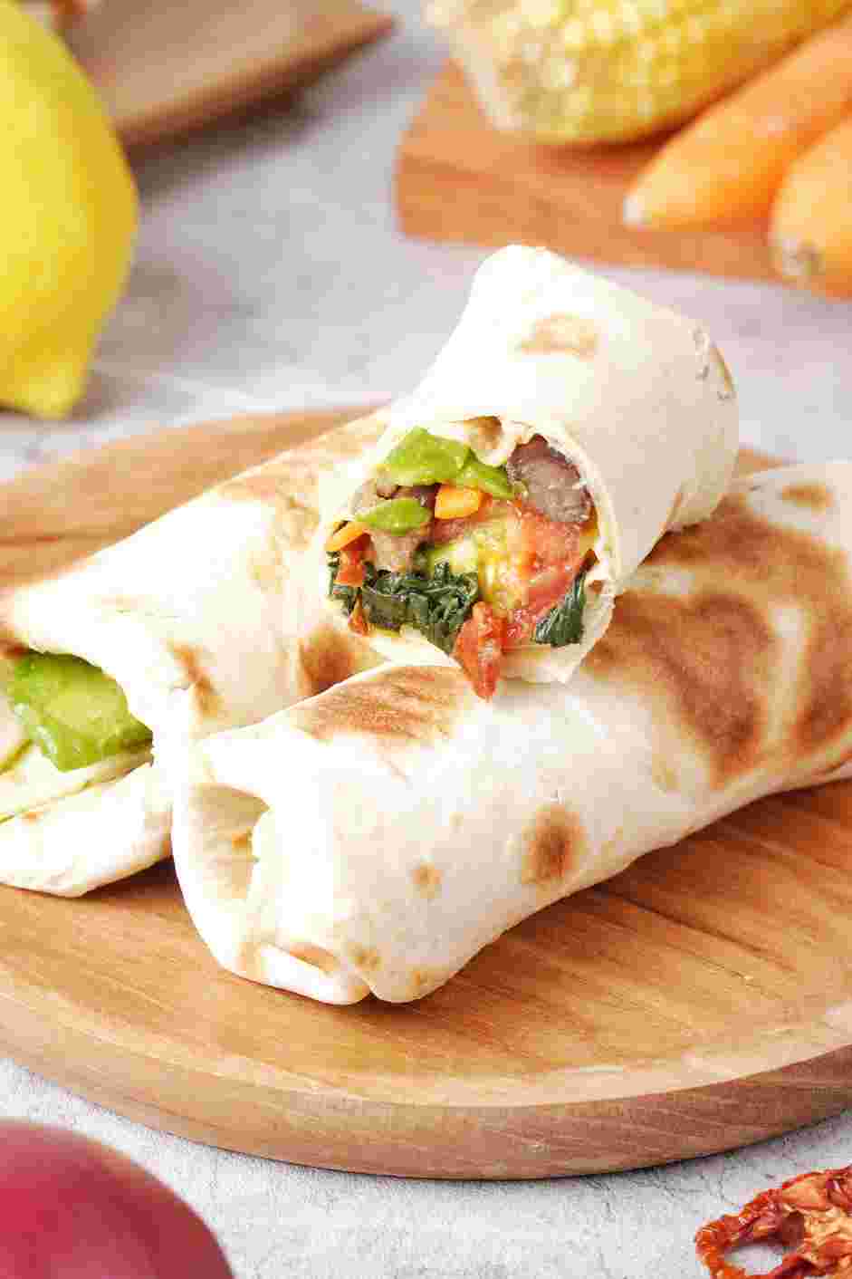 Raw Wraps Recipe: Wrap tight and enjoy!