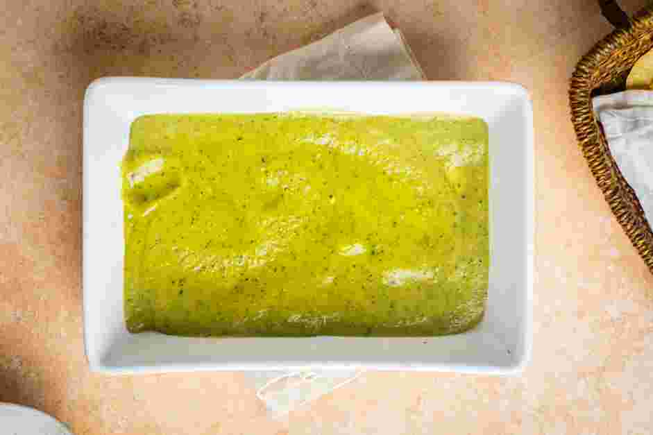 Enchiladas Verdes Recipe: Assemble the enchiladas.