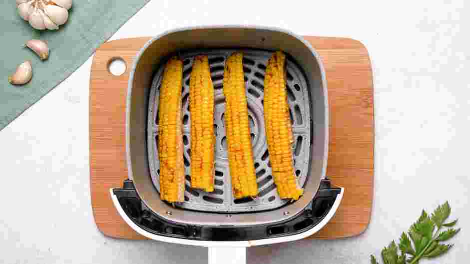 Corn Ribs Recipe: Preheat the air fryer to 400°F.