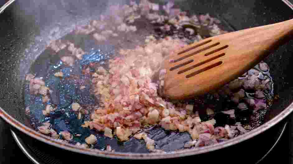 BBQ Chicken Sandwich with Napa Slaw Recipe: While the chicken cools, prepare the BBQ sauce.