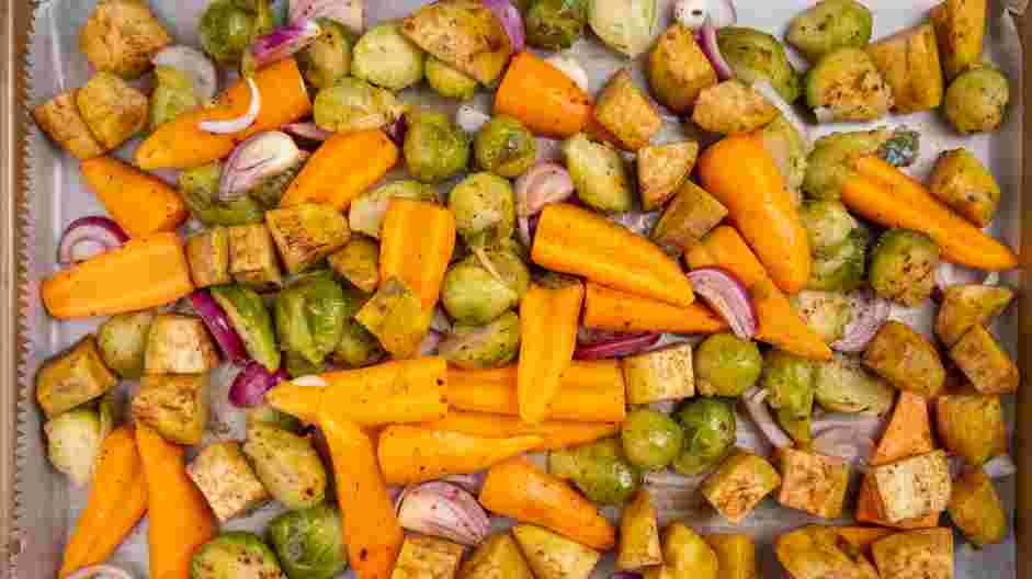 Spatchcock Chicken Recipe: Line a baking sheet with parchment paper or foil.