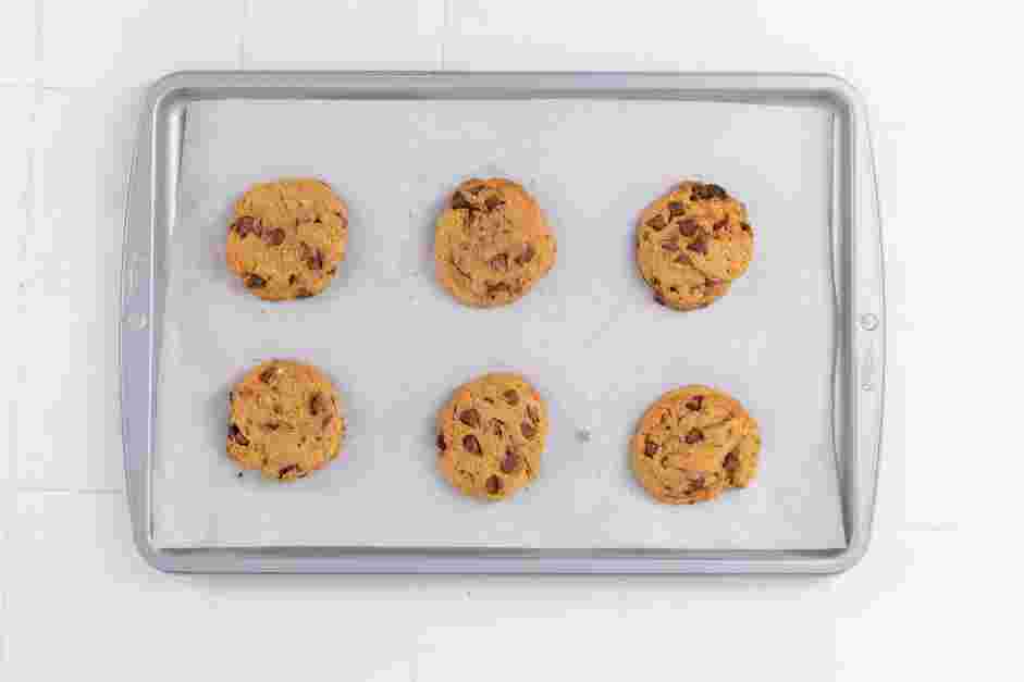 Cookie Ice Cream Sandwich Recipe: Bake the cookies for about 9-12 minutes, until the cookies are set around the edges and lightly browned.