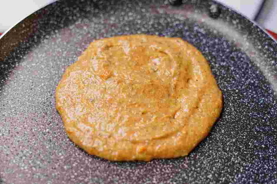 Sweet Potato Pancakes Recipe: While the batter is resting, heat a large nonstick skillet or a nonstick griddle.