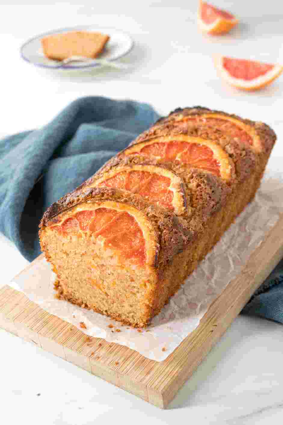 Orange Olive Oil Cake Recipe: Slice and serve.