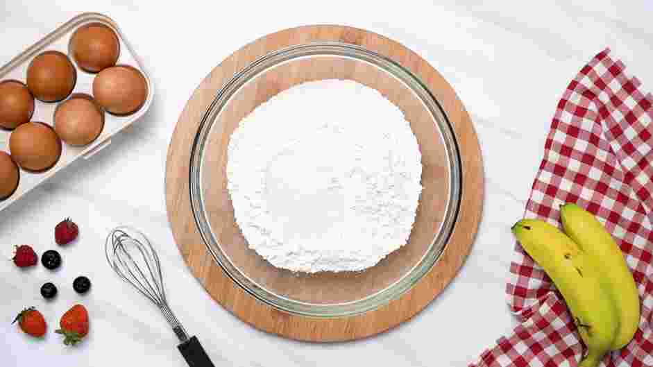Sheet Pan Pancakes Recipe: Preheat the oven to 425°F.
