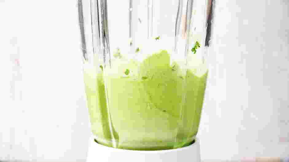 Avocado Crema Recipe: Blend or process until smooth.