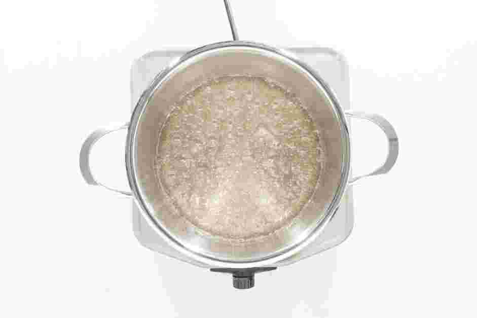 Strawberry Delight Recipe: Once the sugar dissolves let the mixture cook, undisturbed, until it reaches a temperature of 240°F.