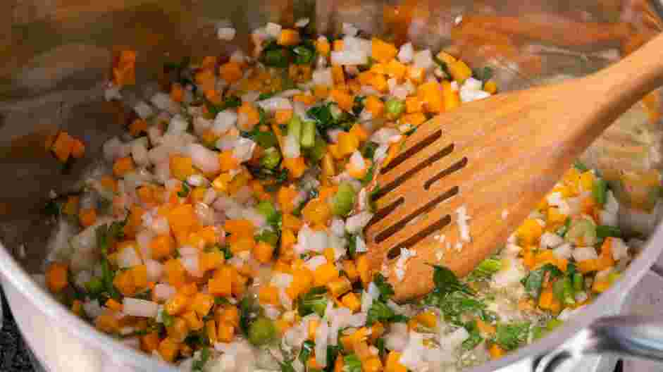 Turkey Bolognese Recipe: Prepare the tomato sauce.