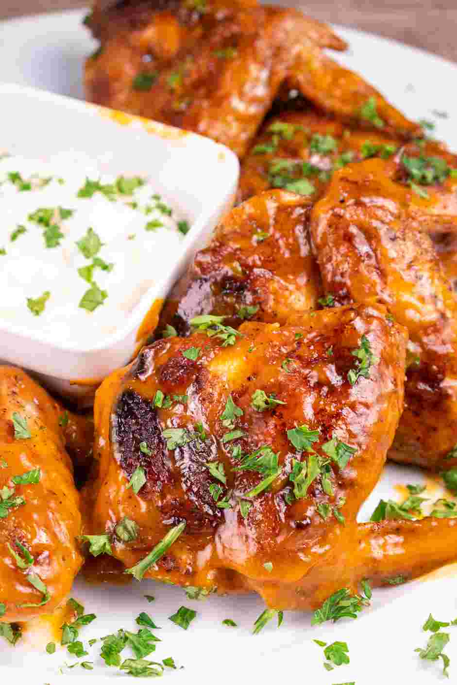 Mango Habanero Wings Recipe: Let cool and enjoy!