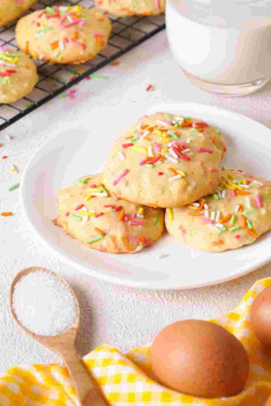 Funfetti Cookies Recipe: Let cool completely and enjoy!